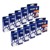 Kit Com 10 Unidades De Fita Veda Rosca Tigre 18mmx25m Teflon