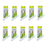Kit Com 10 Unidades Termômetro Digital G-tech Th1027 Branco