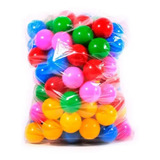 Kit Com 100 Bolinhas De Piscina Coloridas Para Piscina