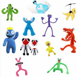 Kit Com 11 Bonecos Pelúcia Jogo Roblox Raimbow Friends