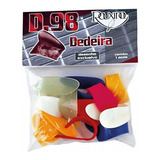 Kit Com 12 Dedeiras Coloridas Cores Sortidas Para Viola