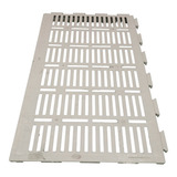 Kit Com 12 Estrado Plástico Branco Modular De Vestiário 60x4