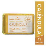 Kit Com 12 Sabonetes 110g De Calêndula - Cheiro D'ervas