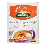 Kit Com 12 Sopa Termogênica Light Sabor Cenoura Natural Life