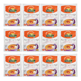 Kit Com 12 Sopa Termogênica Light Sabor Cenoura Natural Life