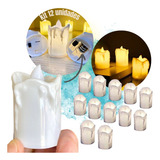 Kit Com 12 Velas Decorativas De