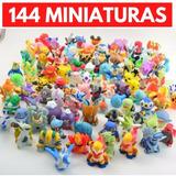 Kit Com 144 Bonecos Miniaturas Pokémon