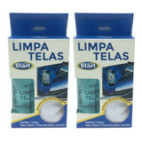 Kit Com 2 - Limpa Telas Start Celulares Tv's Led 
