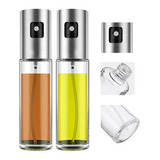 Kit Com 2 - Porta Azeite Vinagre Spray Chef Galheteiro Inox