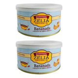 Kit Com 2: Bananada Cremosa Sem Açúcar Lata 400g - Zélia