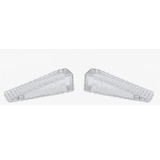 Kit Com 2 Aparador Peso Porta Calço Prático Discreto Pvc