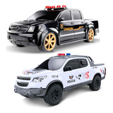 Kit Com 2 Carros De Polícia