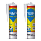 Kit Com 2 Cola Fixtudo Branco