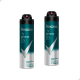 Kit Com 2 Desodorante Masculino Aerosol Rexona 72h 150ml