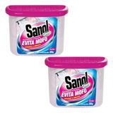 Kit Com 2 Evita Mofo Desumidificador De Ambiente Sanol 200g