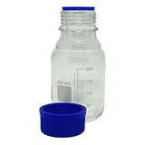 Kit Com 2 Frascos Reagentes D Vidro Boro 3.3 D 100ml E 250ml