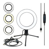 Kit Com 2 Iluminadores Ring Led