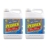Kit Com 2 Limpa Pedras Pedrex 5 Litros