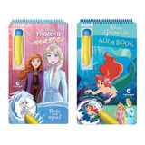 Kit Com 2 Livros Aquabook Princesas