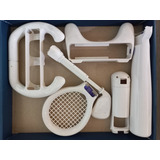 Kit Com 2 Nintendo Wii Branco Com Defeito + Acessórios