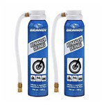 Kit Com 2 Reparador Pneu Furado Moto Conserto Brandy 190ml
