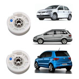 Kit Com 2 Roldana C/ Metal Maquina Vidro Fox /peugeot 207/c3