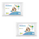 Kit Com 2 Travesseiros Nasa Kids 50x70 - Viscoelástico