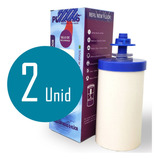 Kit Com 2 Unidades De Refil Purimais Alcalino New Flúor 