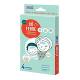 Kit Com 2 Xô Febre Compressas Refrescantes P/ Febre Likluc