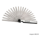 Kit Com 3 Calibradores De Folga Jogo 0,05 - 1mm 20 Laminas