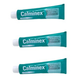 Kit Com 3 Calminex Pomada Anti-inflamatório 
