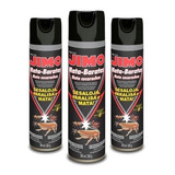 Kit Com 3 Dedetizadores Jimo Anti Baratas Spray 300ml