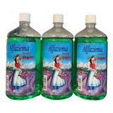 Kit Com 3 Deo-colônia Alfazema Halley Original 1 Litro