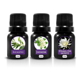 Kit Com 3 Essências Hidrossolúvel 15ml Para Umidificador