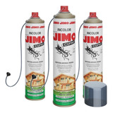 Kit Com 3 Inseticidas Mata Cupim Spray Jimo 400ml