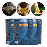 Kit Com 3 Massa Epóxi Cola Tudo Mep 301 1kg Tubolit 