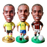 Kit Com 3 Mini Craques Do Ronaldinho Gaúcho Soccerwe Kodoto