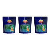 Kit Com 3 Ração Extrusada Biotron - Coleiro - 400g