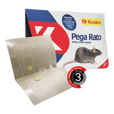 Kit Com 3 Ratoeira Adesiva Pega