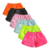 Kit Com 3 Shorts Praia Feminino