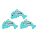 Kit Com 3 Termometros De Banho Infantil Golfinho Buba