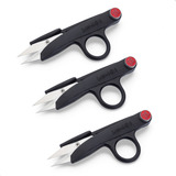 Kit Com 3 Unid.tesoura Tecelão Mundial Arremate 11,4 Cm 601