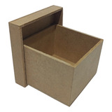 Kit Com 35 Caixas Mdf Cru 7x7x5 Cm Lembrancinha