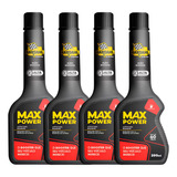 Kit Com 4 Aditivos Gasolina Bardahl Max Power Octane Booster