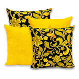 Kit Com 4 Almofadas Cheias 45x45 Decorativas Menor Preço #2