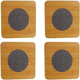 Kit Com 4 Descansos De Panela Quadrado Bambu - Wincy