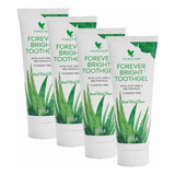 Kit Com 4 Gel Dental Forever Bright Pasta Creme Dental