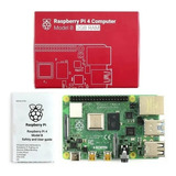 Kit Com 4 Peças Raspberry Pi 4 Pi4 Model B 2gb Ram Na Caixa
