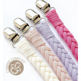 Kit Com 4 Prendedores De Chupeta - Avent Mam Todas Chupetas