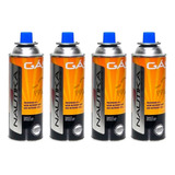 Kit Com 4 Refil De Gás Para Fogareiro E Maçarico - Nautika